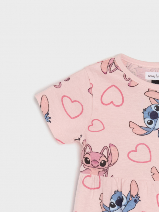 Rochie bumbac pentru fetite Lilo & Stitch [6]