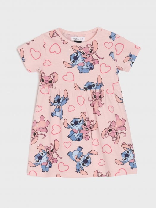 Rochie bumbac pentru fetite Lilo & Stitch [1]