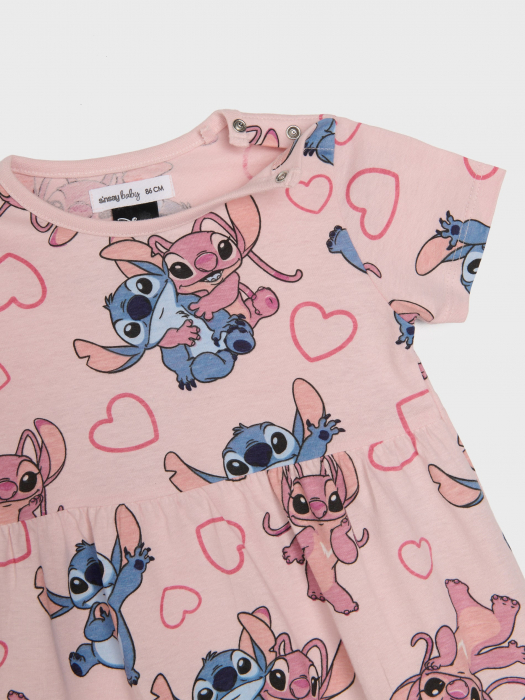 Rochie bumbac pentru fetite Lilo & Stitch [2]