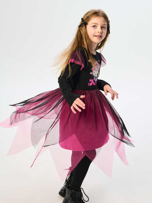 Rochie cu tul Hello Kitty Kuromi [3]