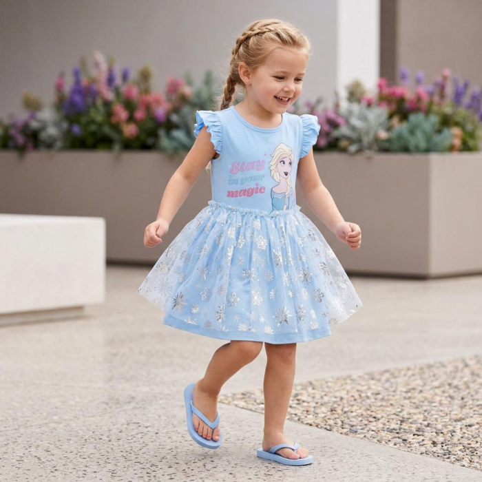 Rochie de vara cu tul Magic Frozen [3]
