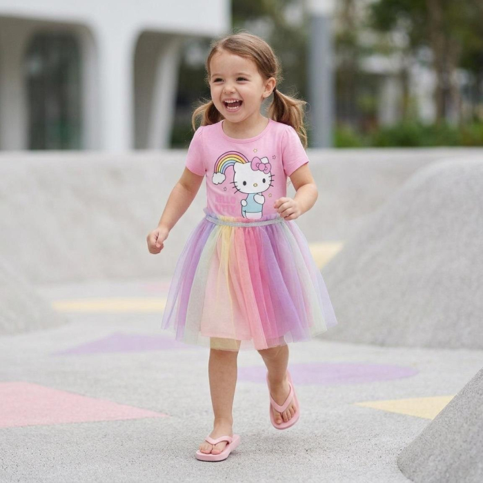 Rochie de vara cu tul Hello Kitty [3]