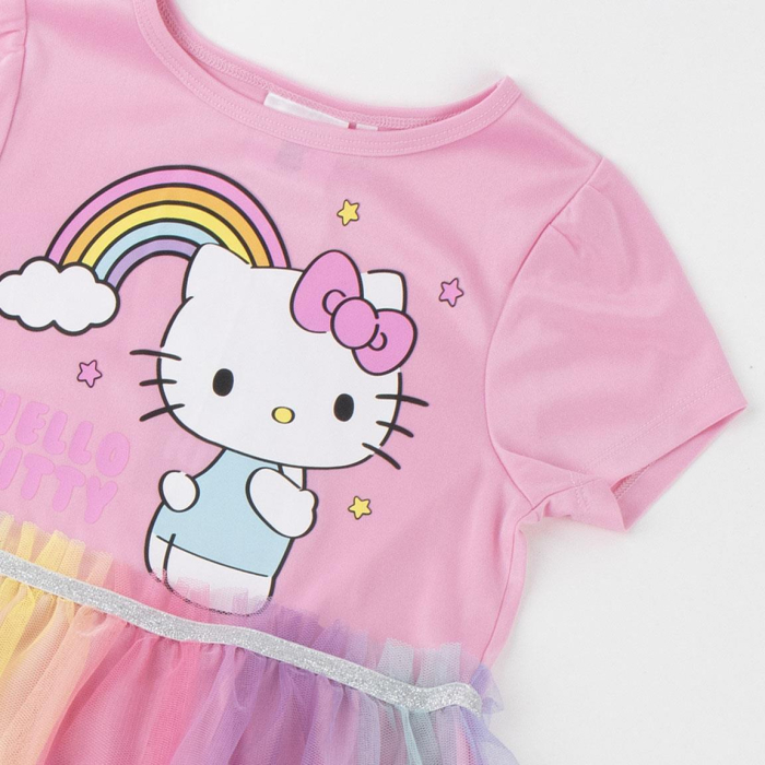 Rochie de vara cu tul Hello Kitty [6]