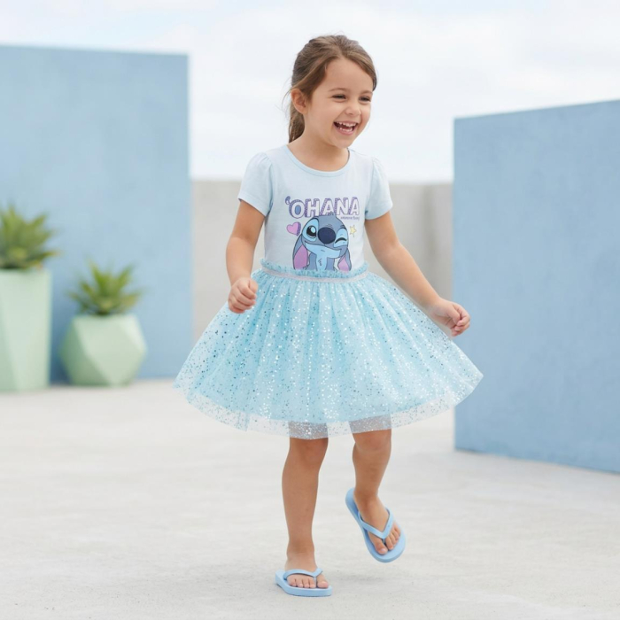 Rochie de vara cu tul Lilo & Stitch [3]