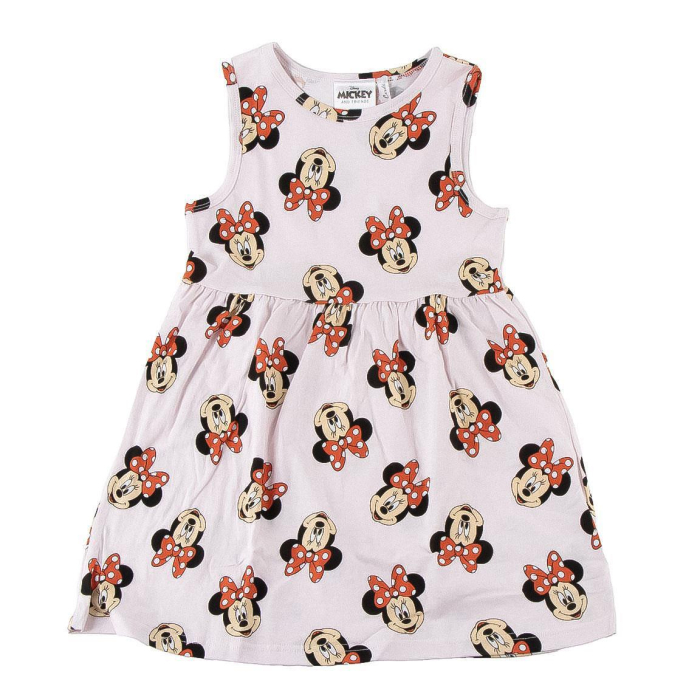 Rochie de vara din bumbac fara maneca, Minnie Mouse [3]