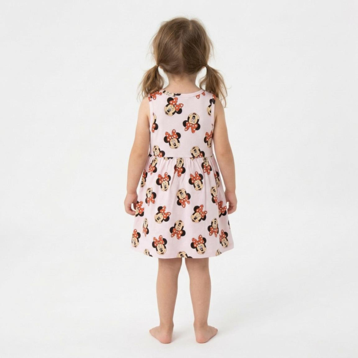 Rochie de vara din bumbac fara maneca, Minnie Mouse [2]