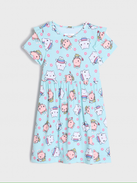 Rochie din bumbac Gabby's Dollhouse [1]