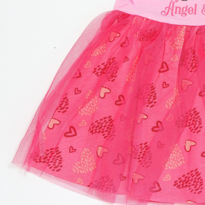 Rochie de vara pentru copii Disney Lilo & Stitch cu tul [2]