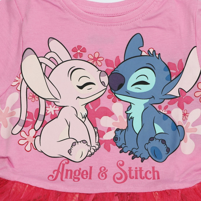 Rochie de vara pentru copii Disney Lilo & Stitch cu tul [4]