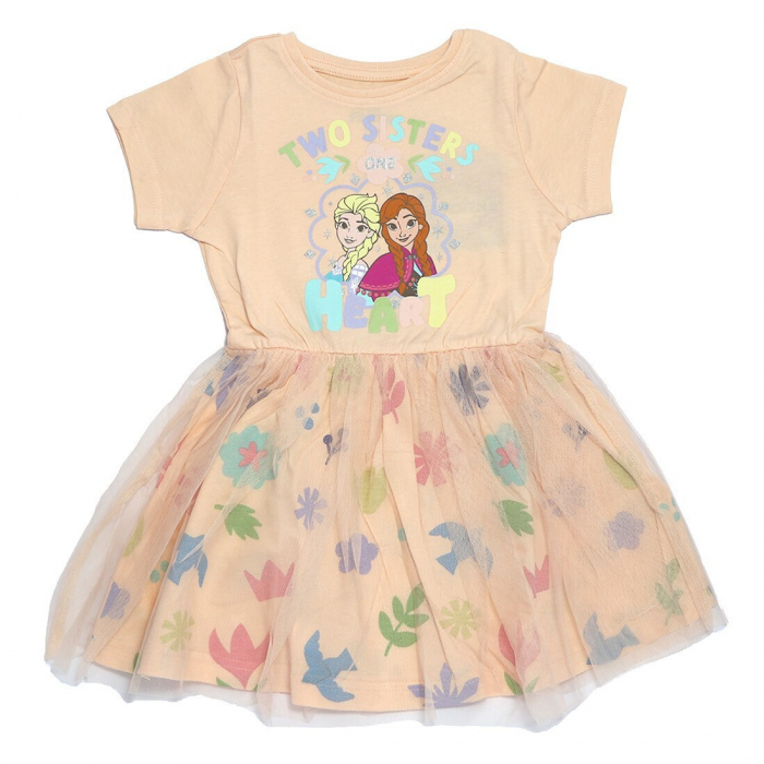 Rochie de vara pentru copii Disney Frozen cu tul [1]