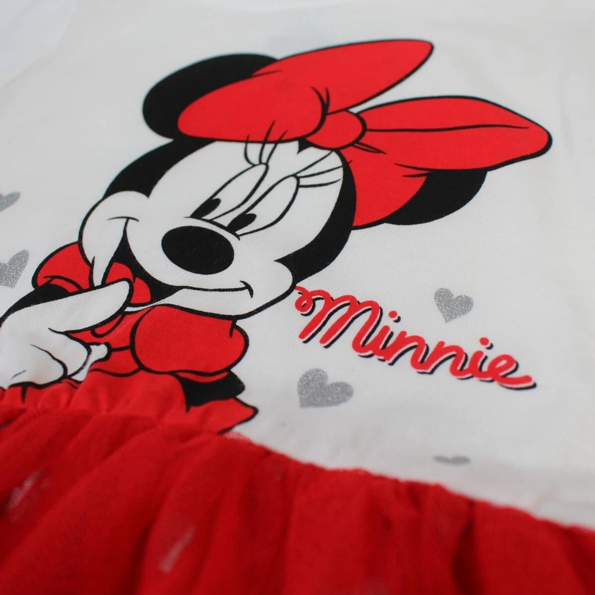 Rochie de vara pentru copii Disney Minnie Mouse cu tul [3]