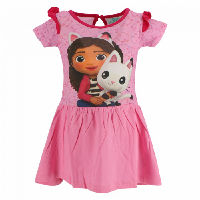 Rochie din bumbac cu volane, Gabby's Dollhouse [1]