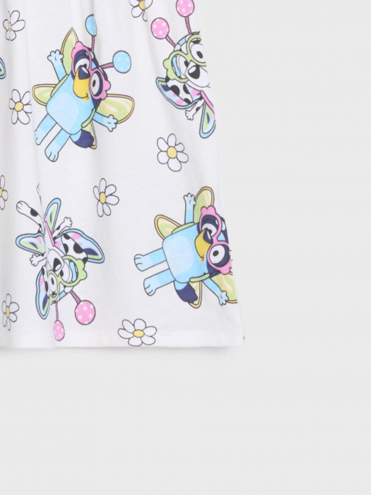Rochie din bumbac de vara cu Bluey [3]