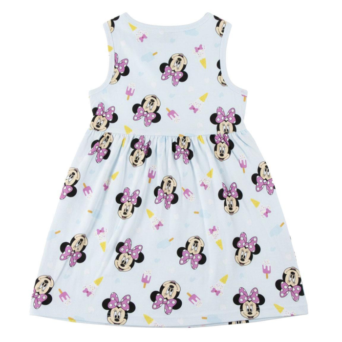Rochie din bumbac fara maneca, Minnie Mouse [4]
