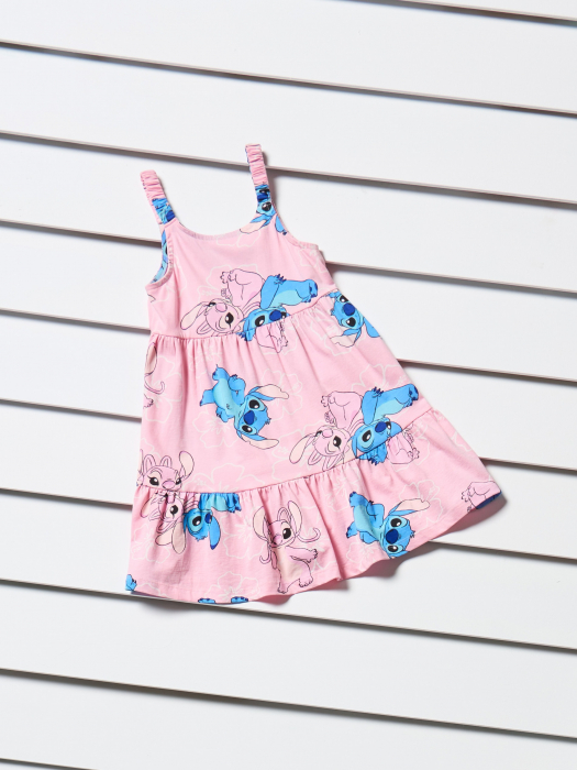 Rochie bumbac cu brelete Lilo & Stitch [4]