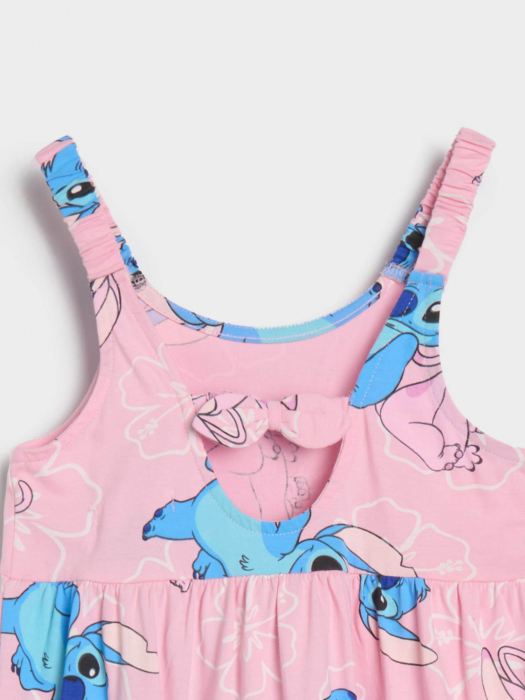 Rochie bumbac cu brelete Lilo & Stitch [6]
