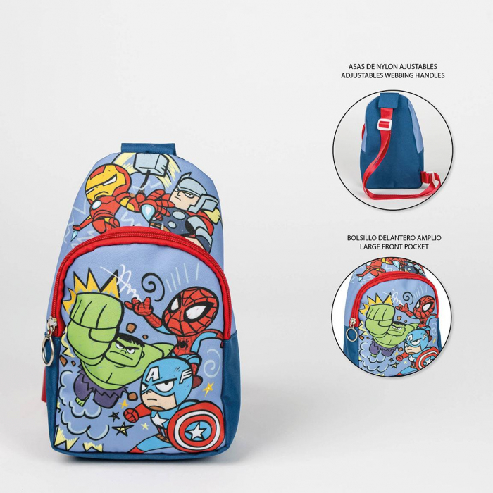 Rucsac de umar/crossbody Avengers 23x13x7 cm [4]
