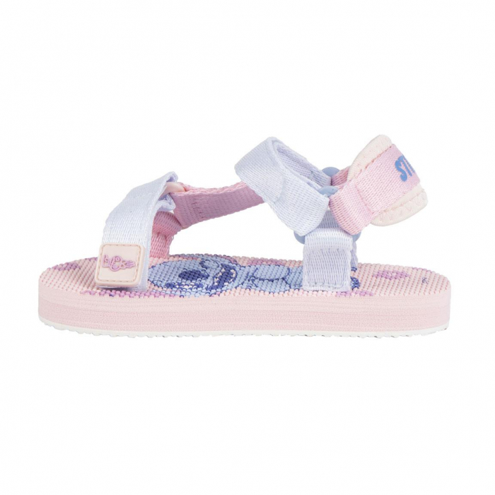 Sandale casual talpa velcro pentru fete, Lilo & Stitch [3]