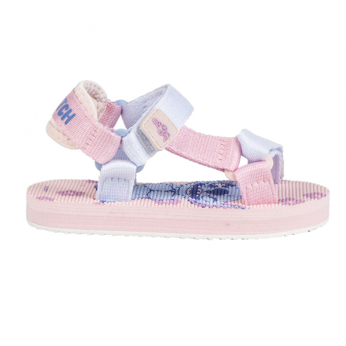 Sandale casual talpa velcro pentru fete, Lilo & Stitch [2]