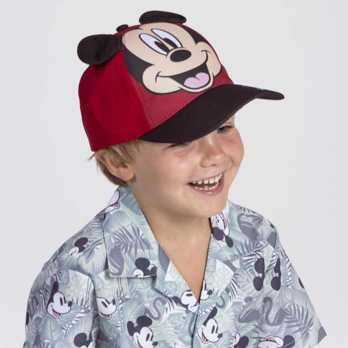 Sapca baseball cu urechi aplicate Mickey Mouse [5]