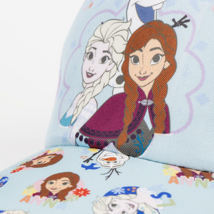 Sapca baseball poliester Frozen, Anna Elsa si Olaf [3]