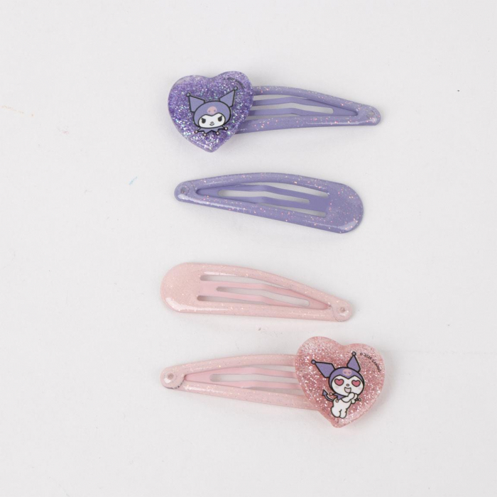 Set 10 accesorii par pentru copii, Hello Kitty Kuromi [4]