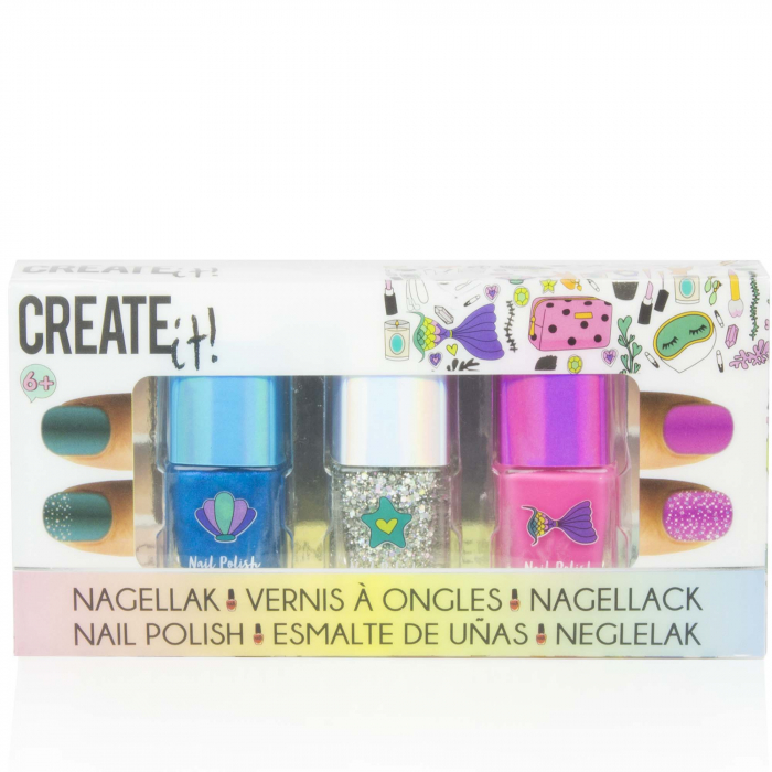 Set 3 sticlute oja pentru fetite, Mermaid [2]