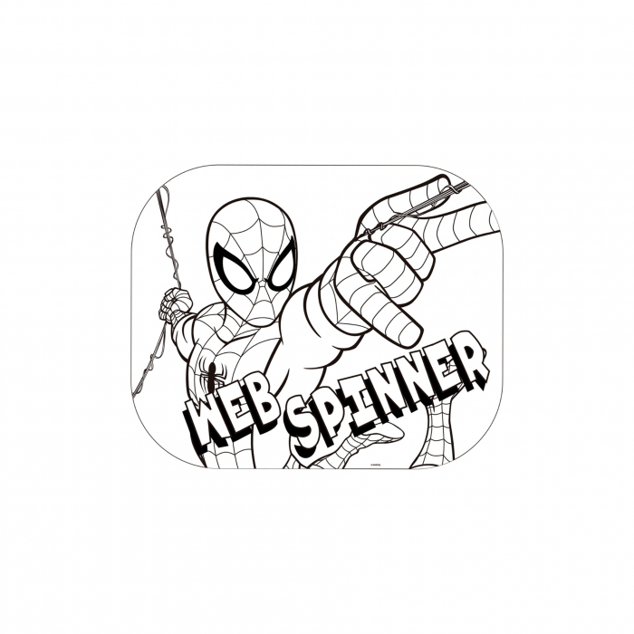 Set 2 bucati parasolar Spiderman 45x36 cm [3]