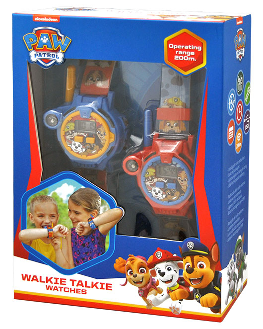Set 2 in 1 walkie talkie si ceas Paw Patrol [6]