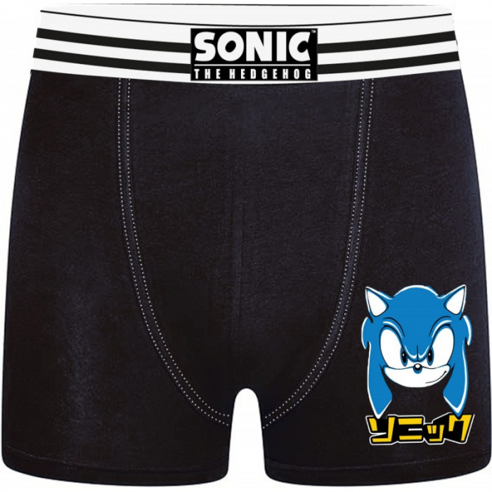 Set 2 perechi chiloti boxeri pentru adulti, Sonic [3]