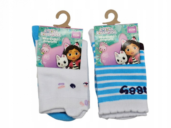 Set 2 perechi sosete Gabby's Dollhouse Cakey [2]