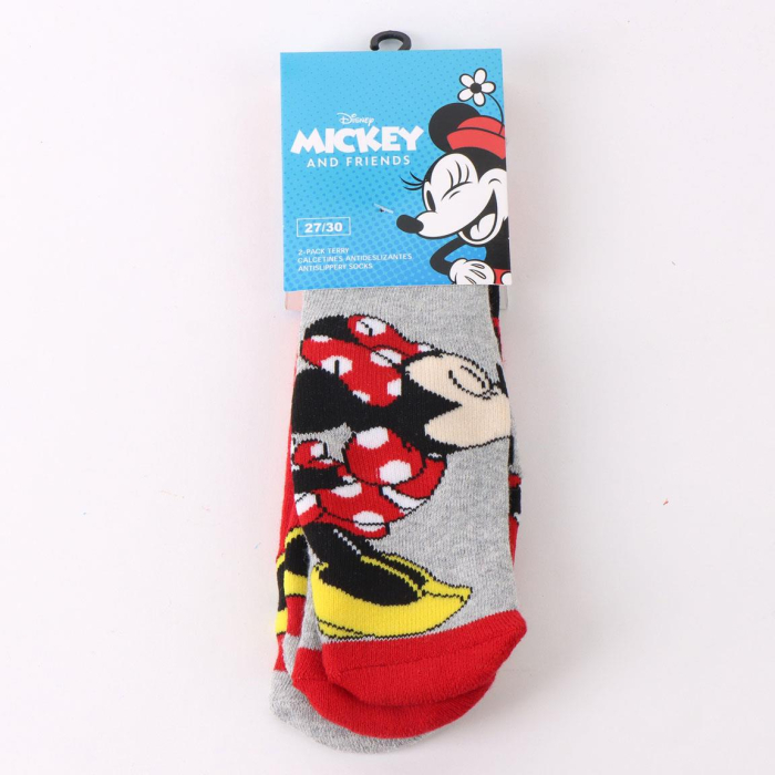 Set 2 perechi sosete groase antiderapante Minnie Mouse [6]
