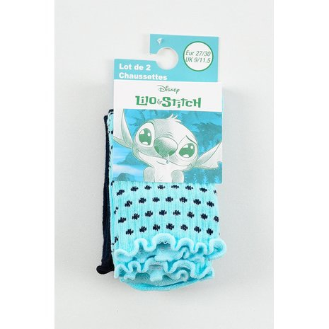 Set 2 perechi sosete din bumbac, Lilo & Stitch [3]