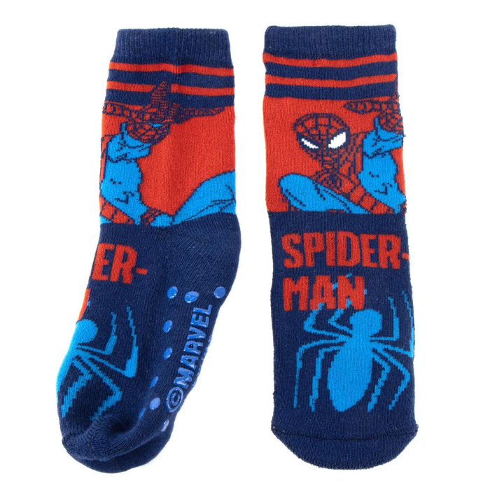 Set 2 perechi sosete groase antiderapante Spiderman [4]