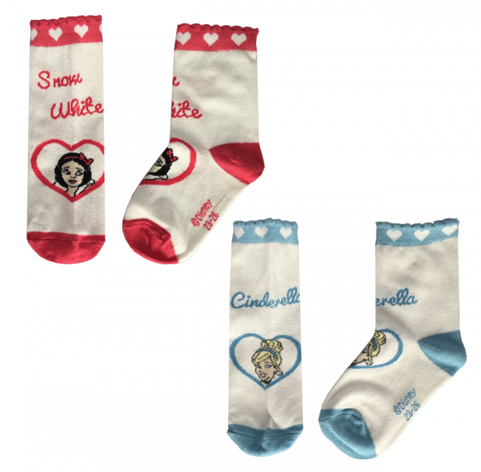 Set 2 perechi sosete Printesele Disney [1]