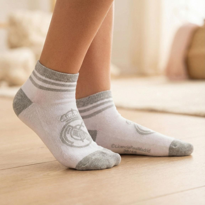 Set 2 perechi sosete scurte Real Madrid [4]