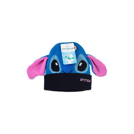 Set 2 piese iarna, caciula cu urechi si manusi Stitch [3]