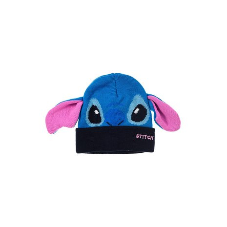 Set 2 piese iarna, caciula cu urechi si manusi Stitch [2]