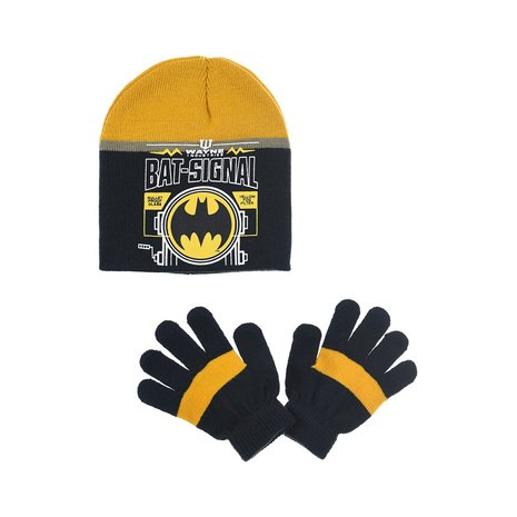 Set 2 piese iarna, caciula si manusi Batman [2]