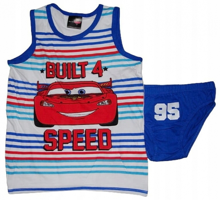 Set 2 piese, maiou si chilot Cars Speed [3]