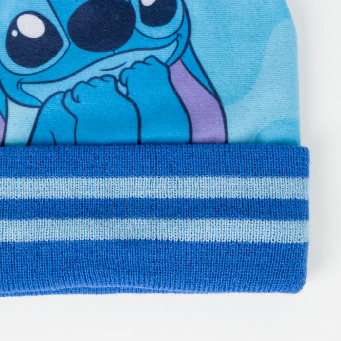 Set 2 piese pentru iarna, caciula si manusi Lilo & Stitch [4]
