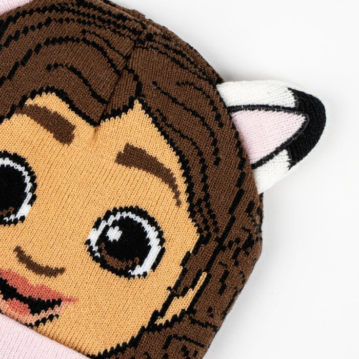 Set 2 piese pentru iarna din acril, caciula si manusi Gabby's Dollhouse [4]