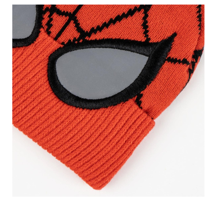 Set 2 piese pentru iarna din acril, caciula si manusi Spiderman [4]