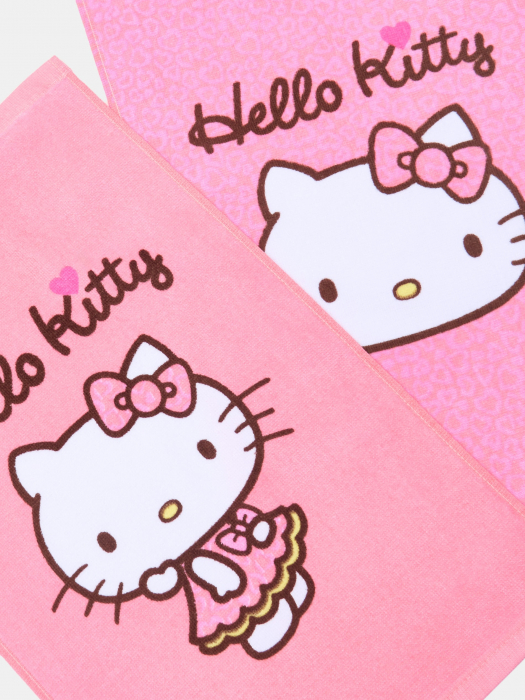Set 2 prosoape din bumbac Hello Kitty [2]