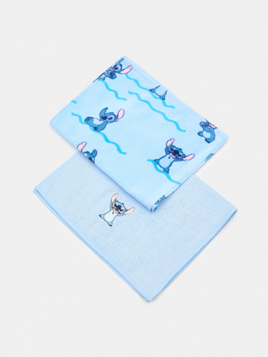 Set 2 prosoape din bumbac Stitch 30x50 cm [1]