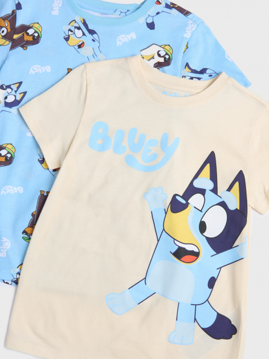 Set 2 tricouri din bumbac Bluey [4]