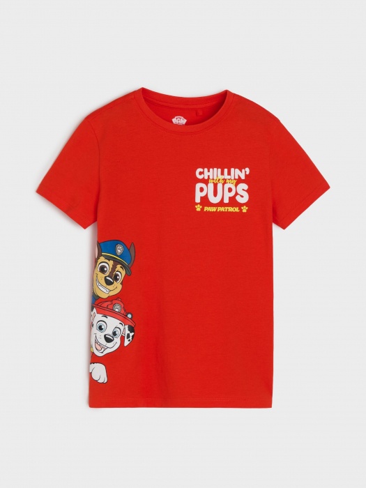 Set 2 tricouri din bumbac cu maneca scurta Paw Patrol [3]