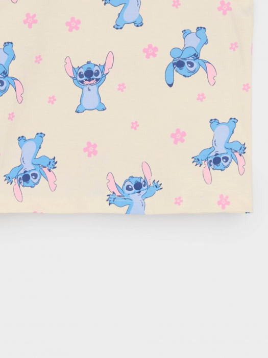 Set 2 tricouri din bumbac cu volan, Lilo & Stitch [8]