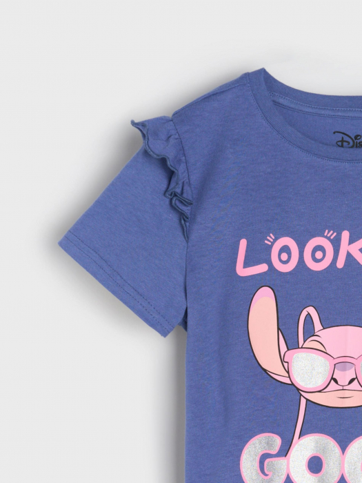 Set 2 tricouri din bumbac Lilo & Stitch [5]