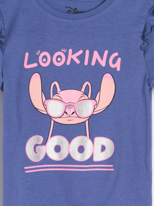 Set 2 tricouri din bumbac Lilo & Stitch [6]